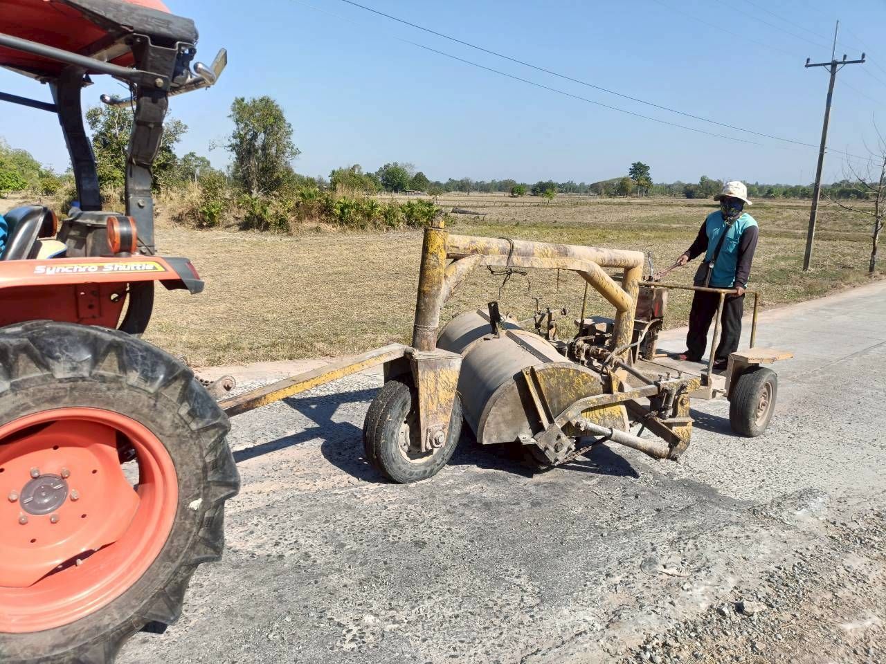 โครงการ ก่อสร้างสีขาว อบต.บ้านหวาย